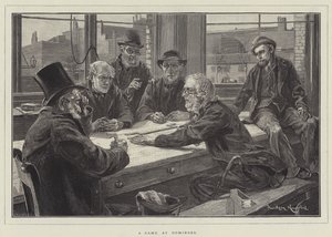 Een spelletje domino
